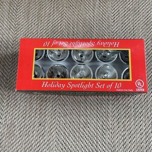 Kurt Adler Holiday Spotlight Set 10  16" Space Highlight‎ Decorations